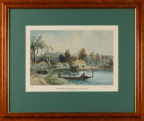 Print of: , The Aglionby Arms(Burchams) by Samuel Brees